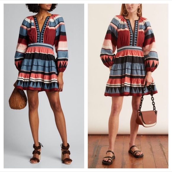 Ulla Johnson Mika Dress Rose Sz XS/2 - Picture 5 of 8